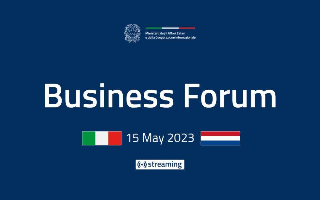 ATG Europe attends the Italy-Netherlands Business Forum in Rotterdam